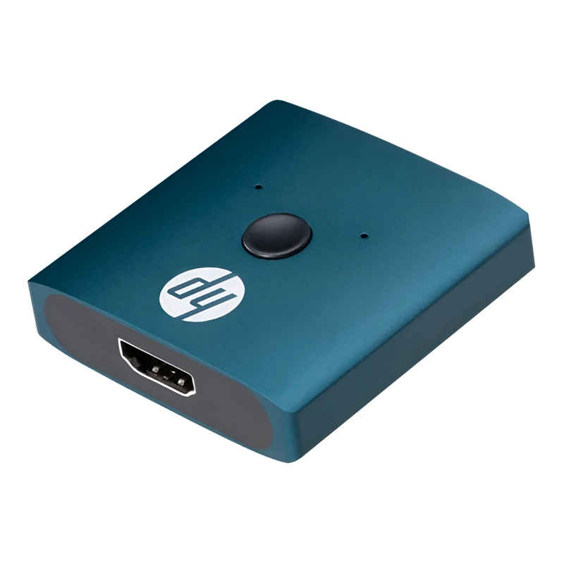SWITCH ALÁMBRICO HP HDMI 4K PROFESIONAL DUAL PORT HUB HDMI DHC-HD01V - 3