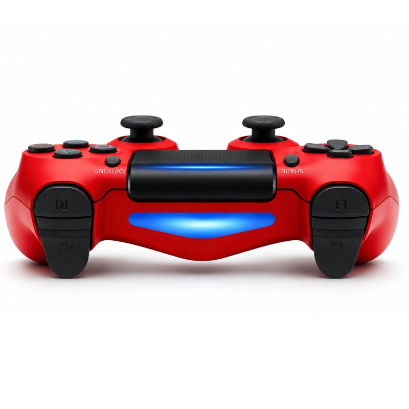 GAMEPAD UNIVERSAL MONSTER GAMES INALÁMBRICO MONSTER MULTIPLATAFORMAS ROJO - 5