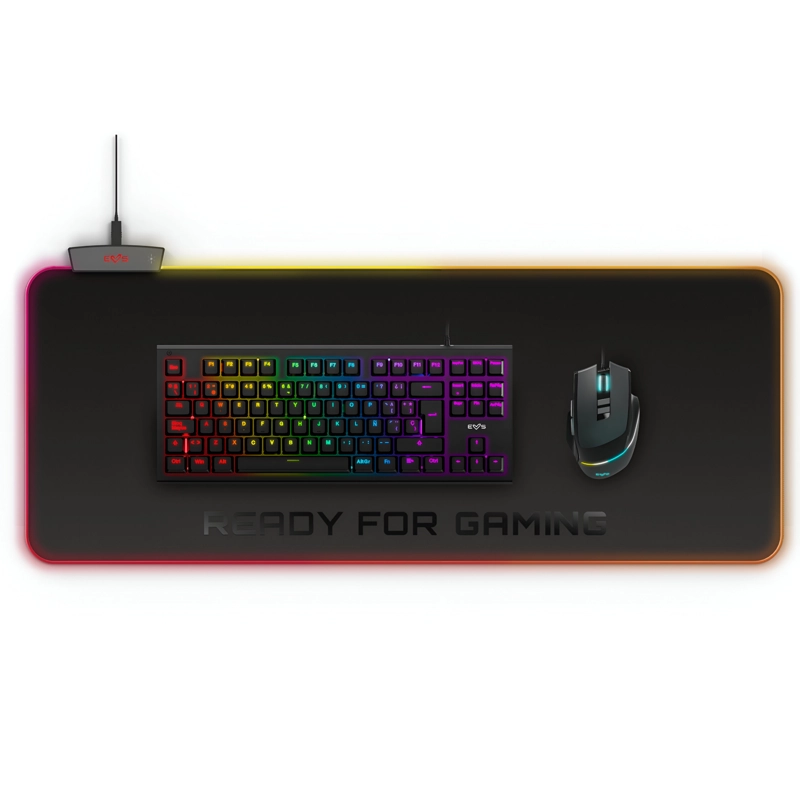 MOUSE PAD ENERGY SISTEM RGB PREMIUM LINE XXL ESG P5 80X30CM - 2