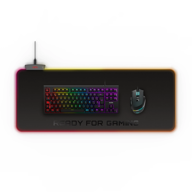MOUSE PAD ENERGY SISTEM RGB PREMIUM LINE XXL ESG P5 80X30CM - 8