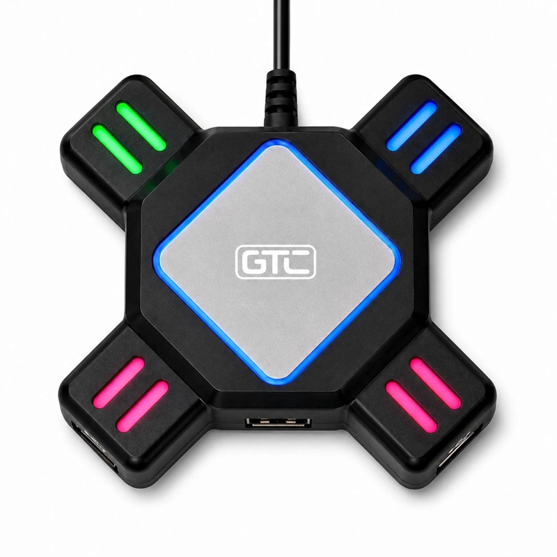HUB ADAPTADOR DE CONSOLAS PARA TECLADO-MOUSE MULTIPLATAFORMA