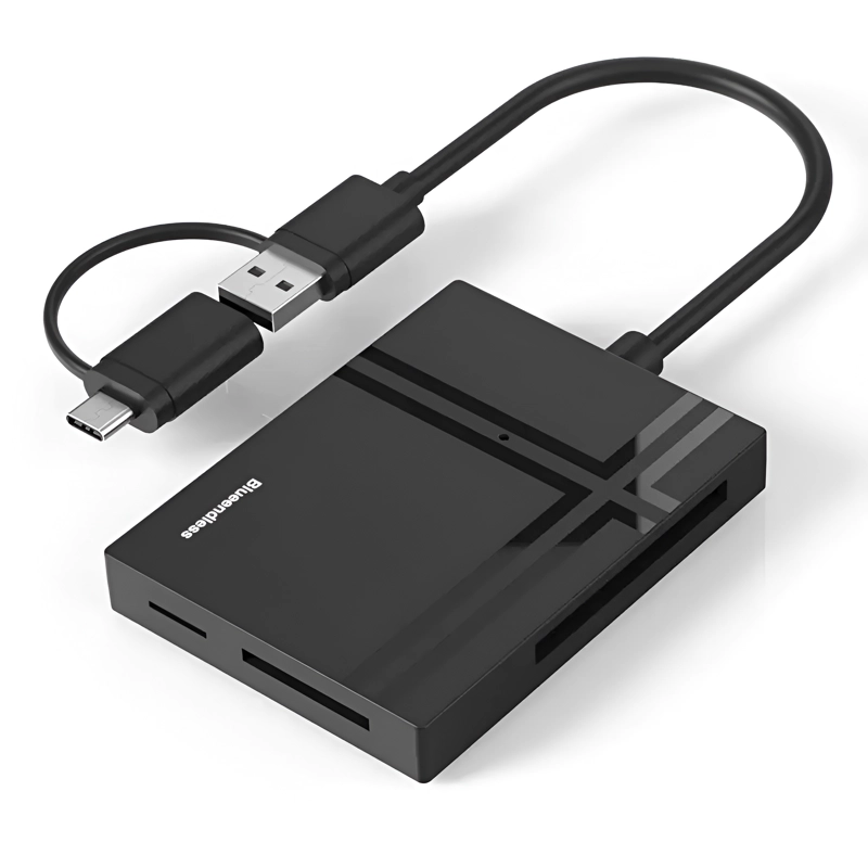 LECTOR DE MEMORIAS PROFESIONAL 5EN1 USB 3.0 HIGH SPEED RD500 - 7