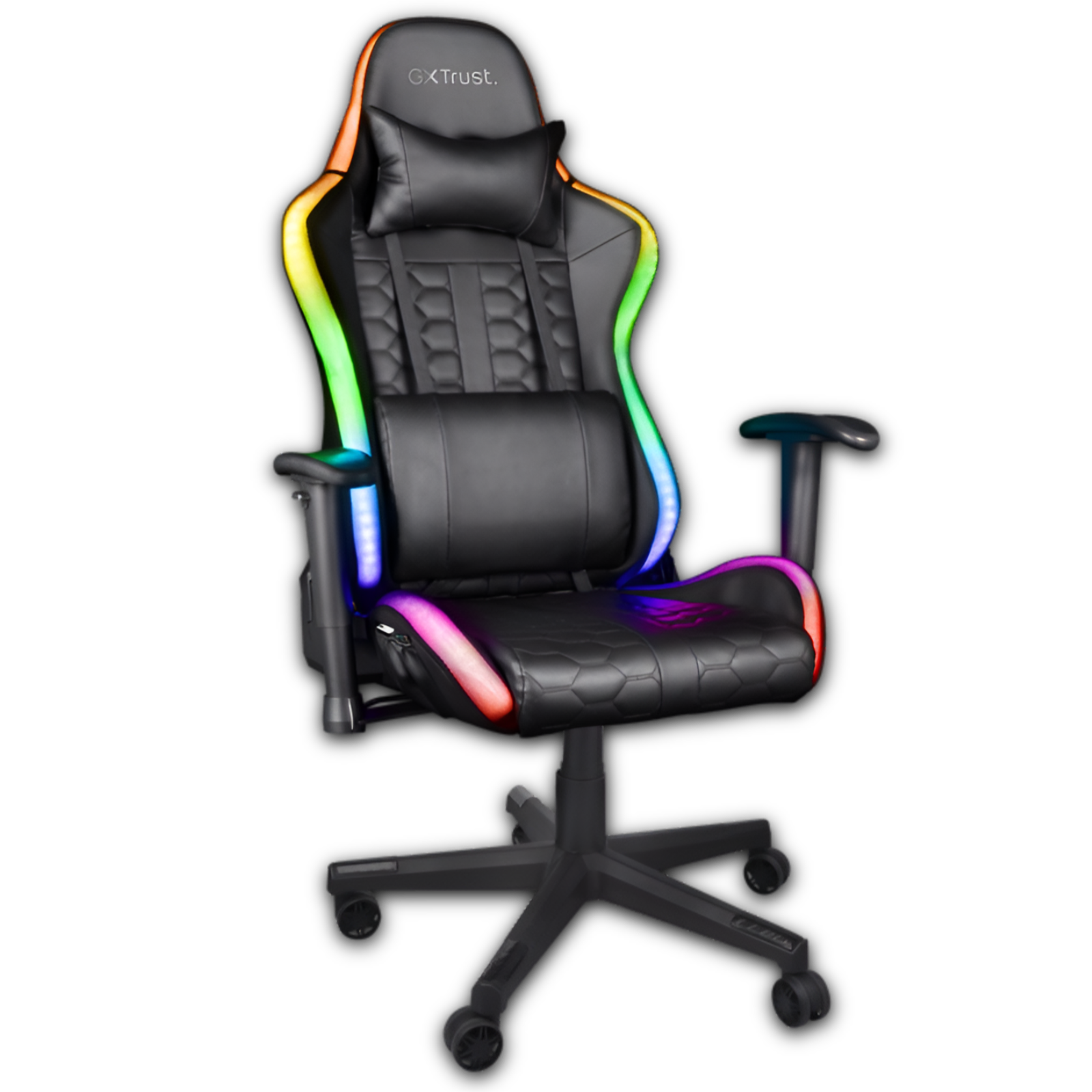 SILLA GAMER TRUST RIZZA FULL RGB COMFORT PLUS GXT 716 - 3