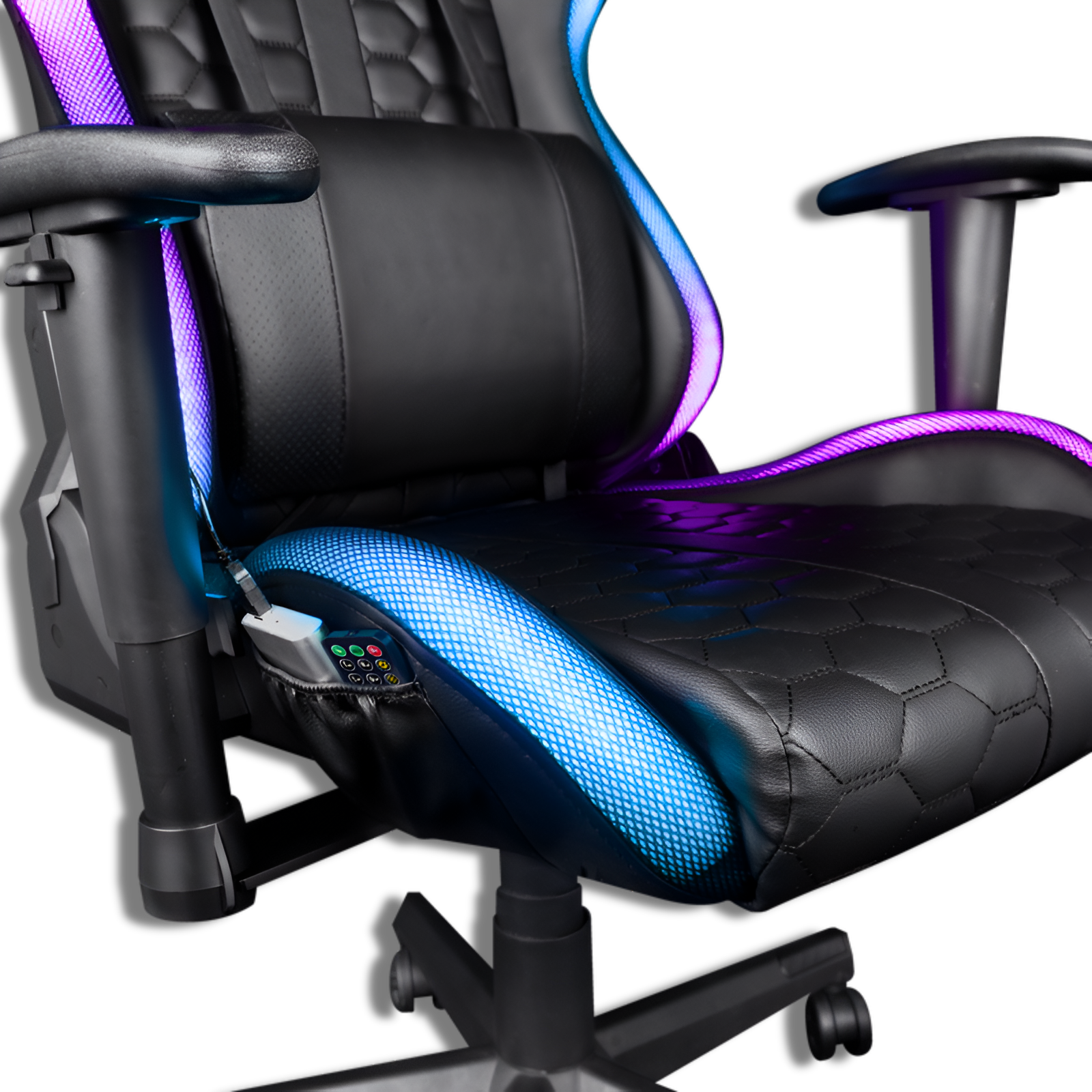 SILLA GAMER TRUST RIZZA FULL RGB COMFORT PLUS GXT 716 - 4