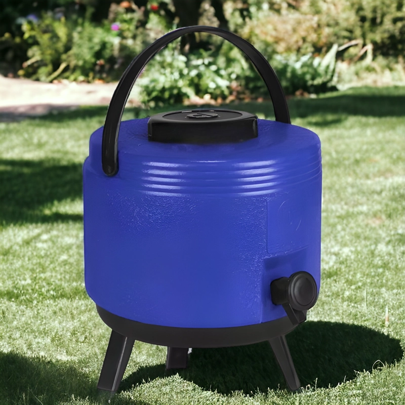 MAXI TERMO 6 LITROS TERMOLAR AZUL PARA AGUA CALIENTE Y FRIA - 6
