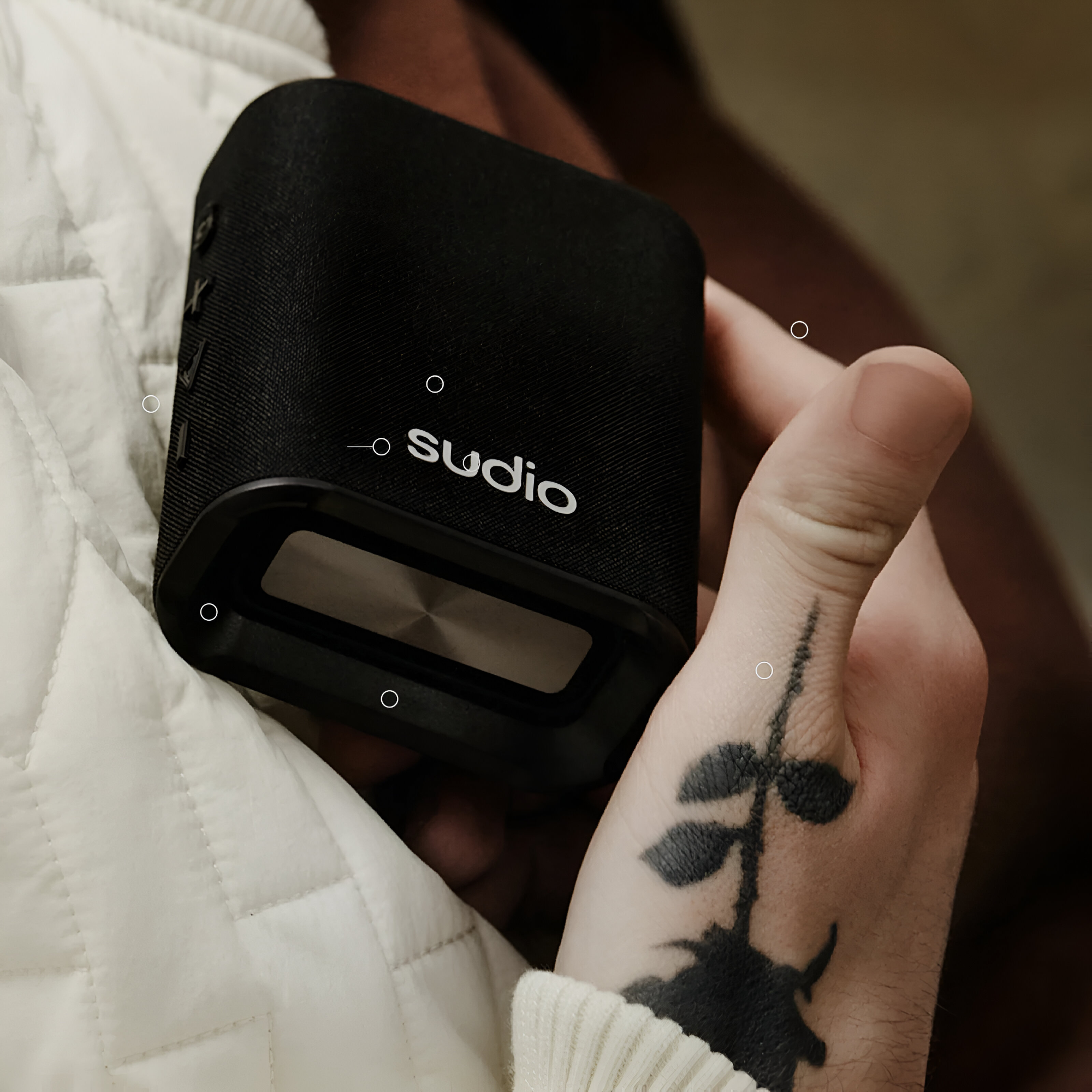 PARLANTE BLUETOOTH SUDIO PREMIUM S2 TWS BLACK EDITION 7H - 5