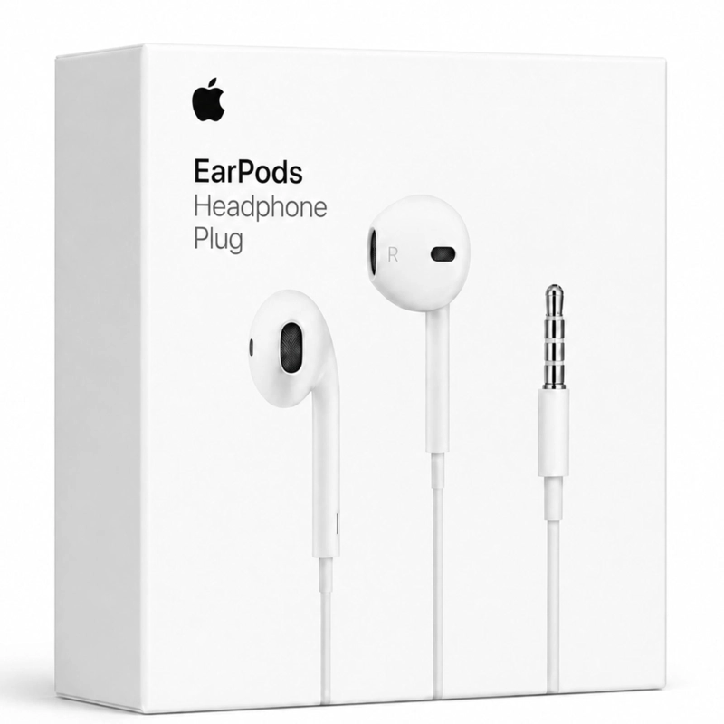 AUDÍFONOS APPLE MNHF2AM CONECTOR JACK 3.5MM ORIGINAL - 1