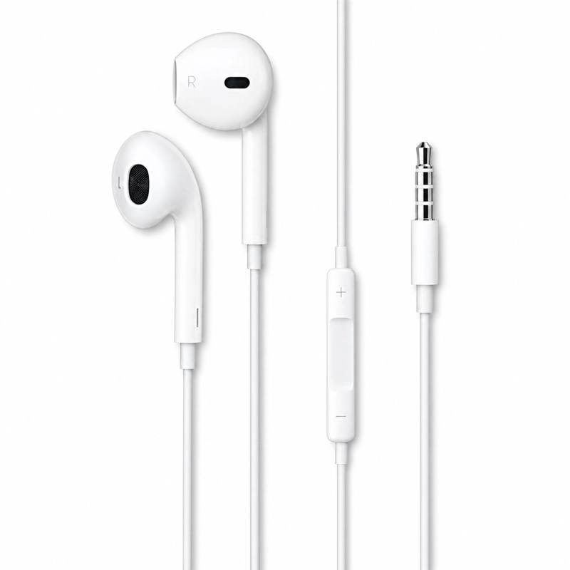AUDÍFONOS APPLE MNHF2AM CONECTOR JACK 3.5MM ORIGINAL - 2