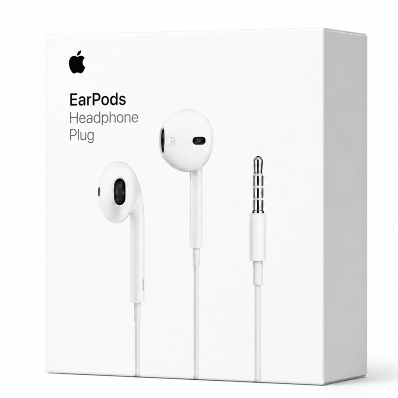 AUDÍFONOS APPLE MNHF2AM CONECTOR JACK 3.5MM ORIGINAL - 6