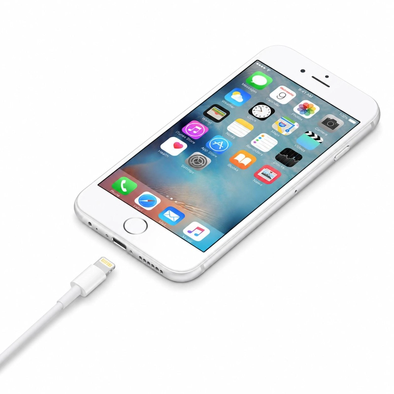 CABLE DE DATOS APPLE LIGHTNING A USB 2M MD819AM ORIGINAL - 3