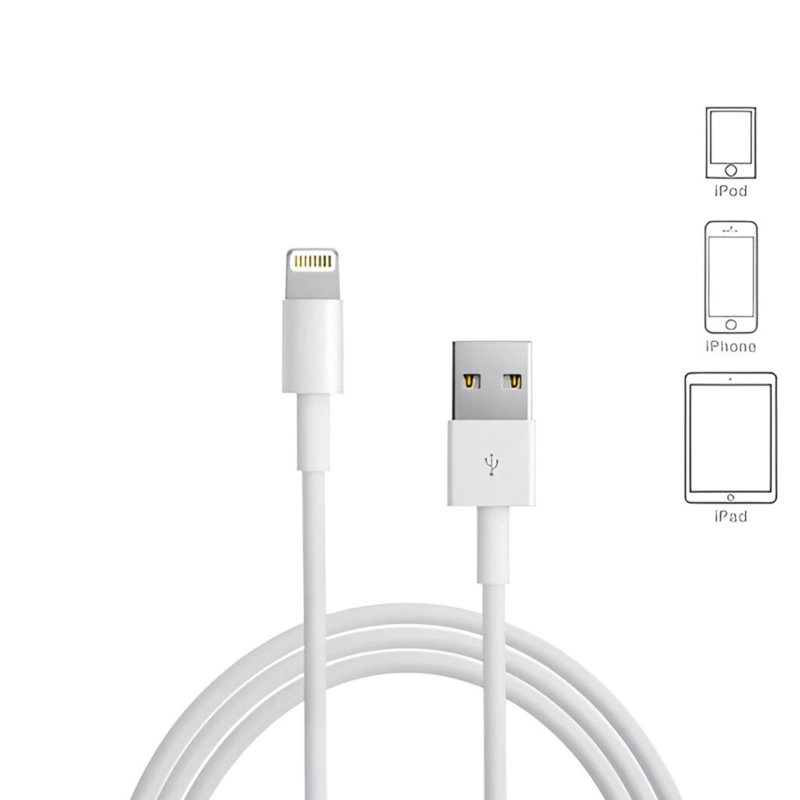 CABLE DE DATOS APPLE LIGHTNING A USB 2M MD819AM ORIGINAL - 5