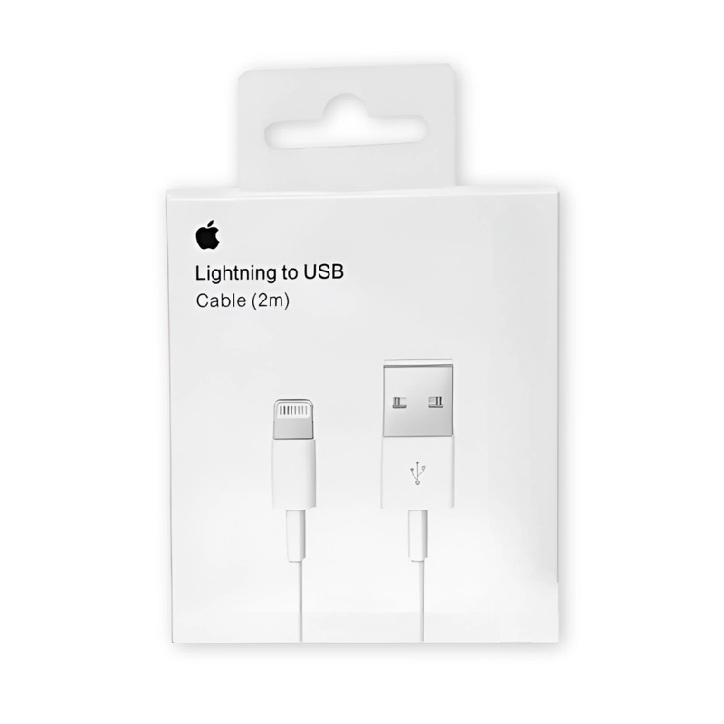 CABLE DE DATOS APPLE LIGHTNING A USB 2M MD819AM ORIGINAL - 7