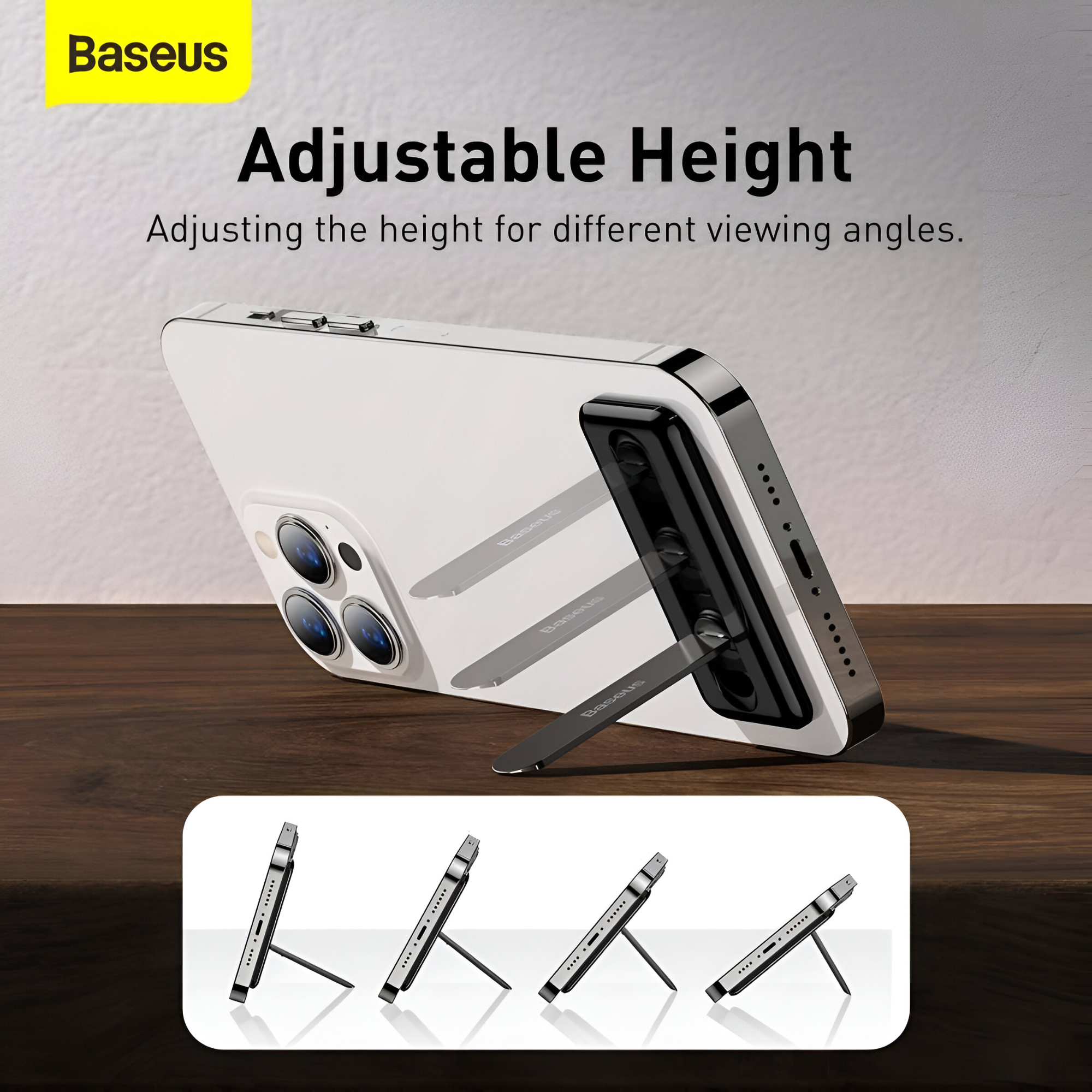 SOPORTE BASEUS RECLINABLE PARA CELULAR FOLDABLE BRACKET LUXZ - 5