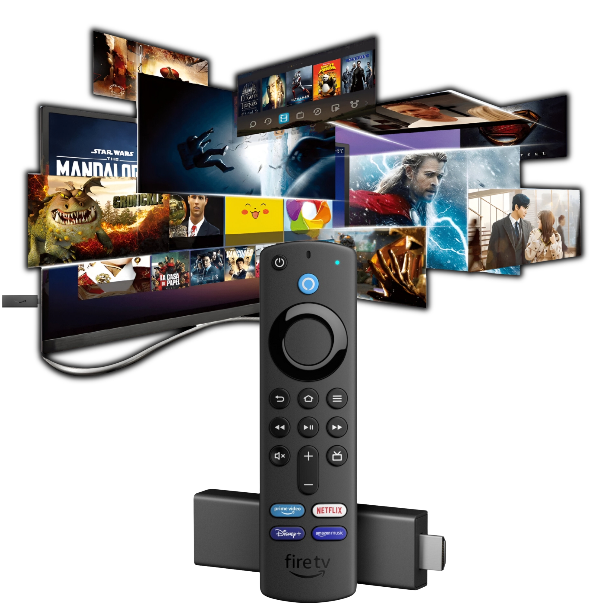 STREAMING AMAZON FULL HD 1920 X 1080 FIRE TV STICK 3RA GENERACION PREMIUM - 4
