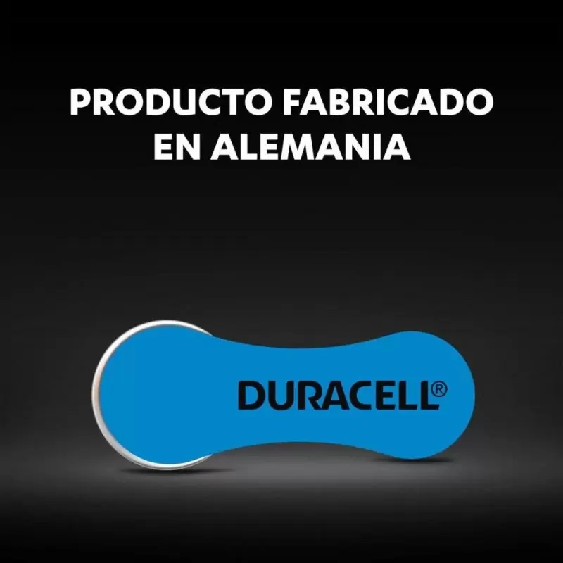 PILA DURACELL 675 AUDITIVA PACK DE 6U 1.45V LARGA DURACIÓN - 7