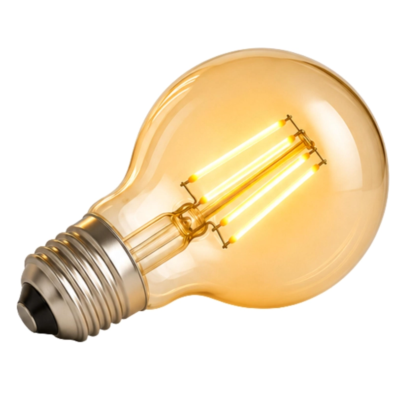 AMPOLLETA LED OEM G95 8 W FILAMENT DECO GLOBO WELLMAX E27 CALIDA 8 W G95 - 3