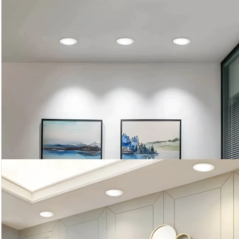 PLAFON LED EMBUTIDO LOGIC 18W LUZ FRIA BLACKLIGHT 1440LM - 11