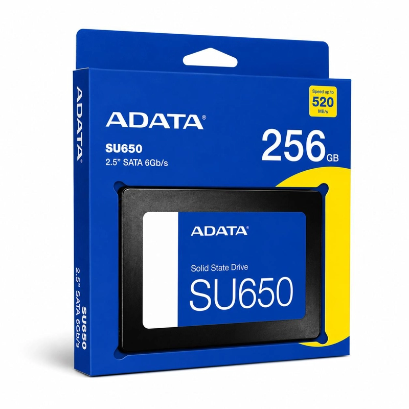 DISCO SOLIDO ADATA SU650 ASU650SS-256GT-R SSD 256GB 2.5” SU650 GT-R 3D NAND 520MB/S - 1