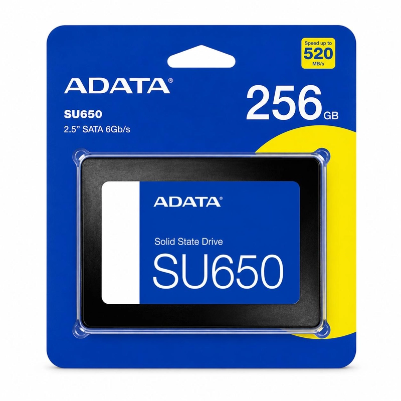 DISCO SOLIDO ADATA SU650 ASU650SS-256GT-R SSD 256GB 2.5” SU650 GT-R 3D NAND 520MB/S - 2