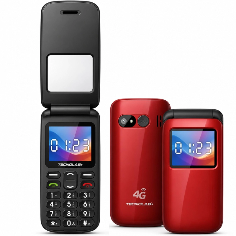 TELE FONO SENIOR ADULTO MAYOR ALMEJA RED 4G 456R - 1