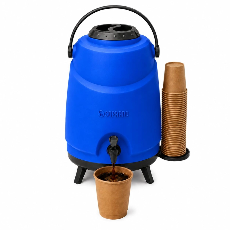 MAXI TERMO 9LT SOPRANO BLUE ALTA EFICIENCIA WATER COLD & HOT - 1