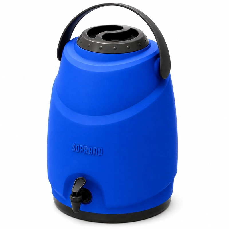 MAXI TERMO 9LT SOPRANO BLUE ALTA EFICIENCIA WATER COLD & HOT - 4