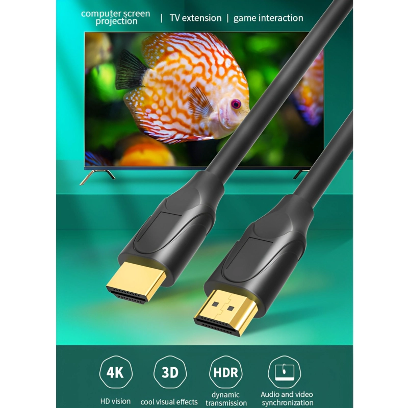 CABLE HDMI PROFESIONAL 20MT ULINK V2.0 ULTRA HD 4K 3D HDR+ - 9