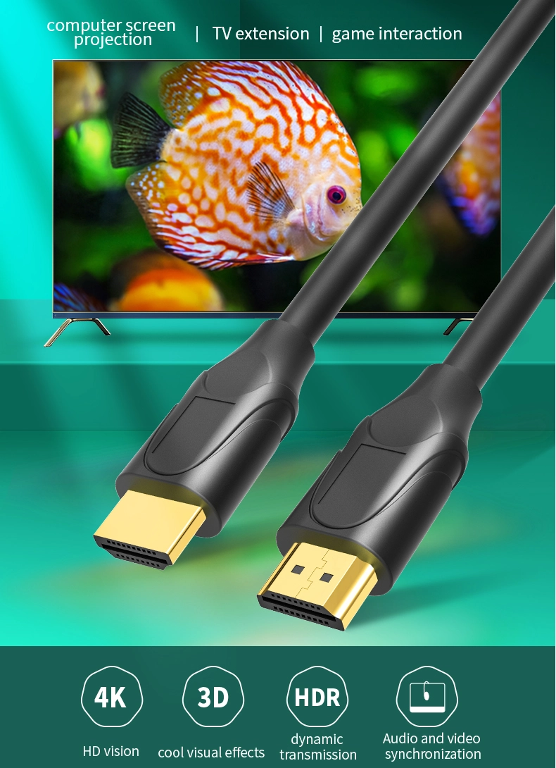 CABLE ALÁMBRICO ULINK HDMI PROFESIONAL 15MT V2.0 ULTRA HD 4K 3D HDR + - 5