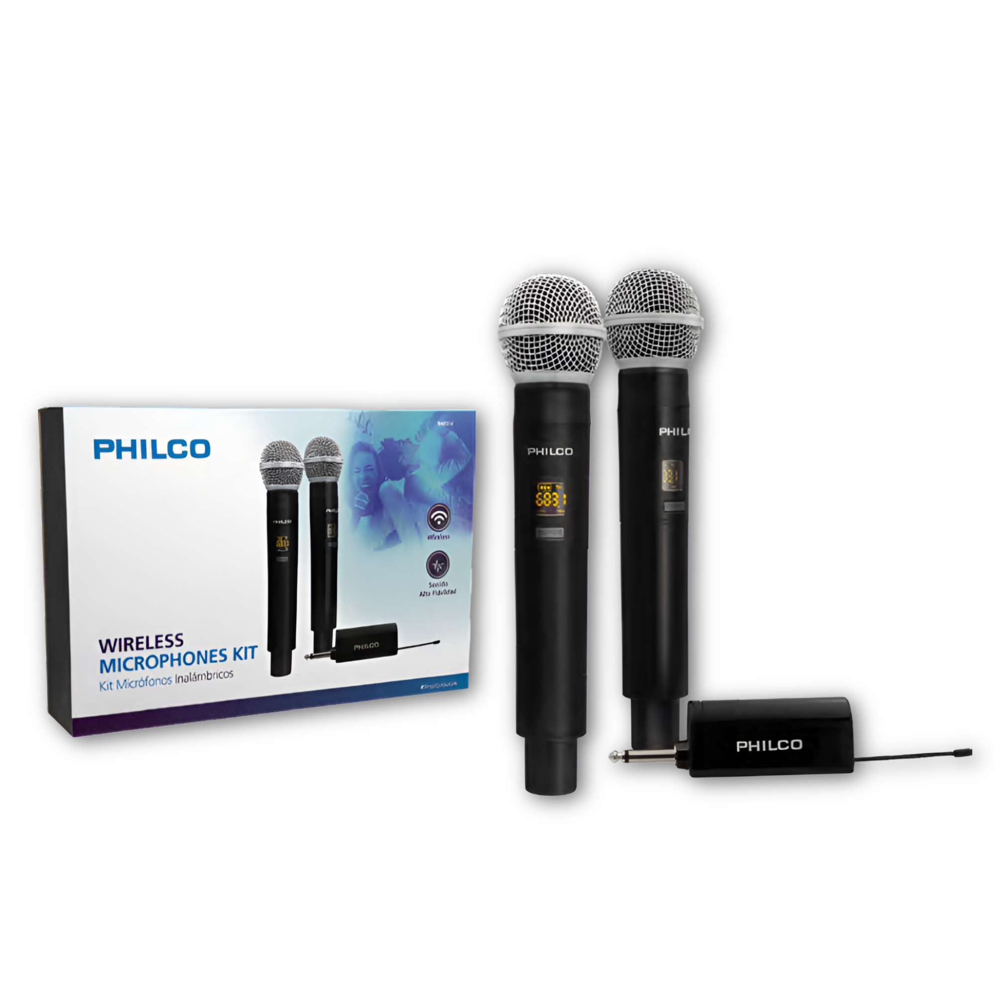 PACK DE MICRÓFONOS INALÁMBRICOS UHF WM-314 HIFI EDITION - 5