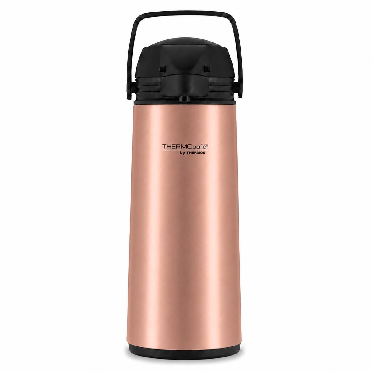 TERMO CON SIFON PARA LIQUIDOS 1.9L THERMOS JADO-19 ROSA GOLD - 1