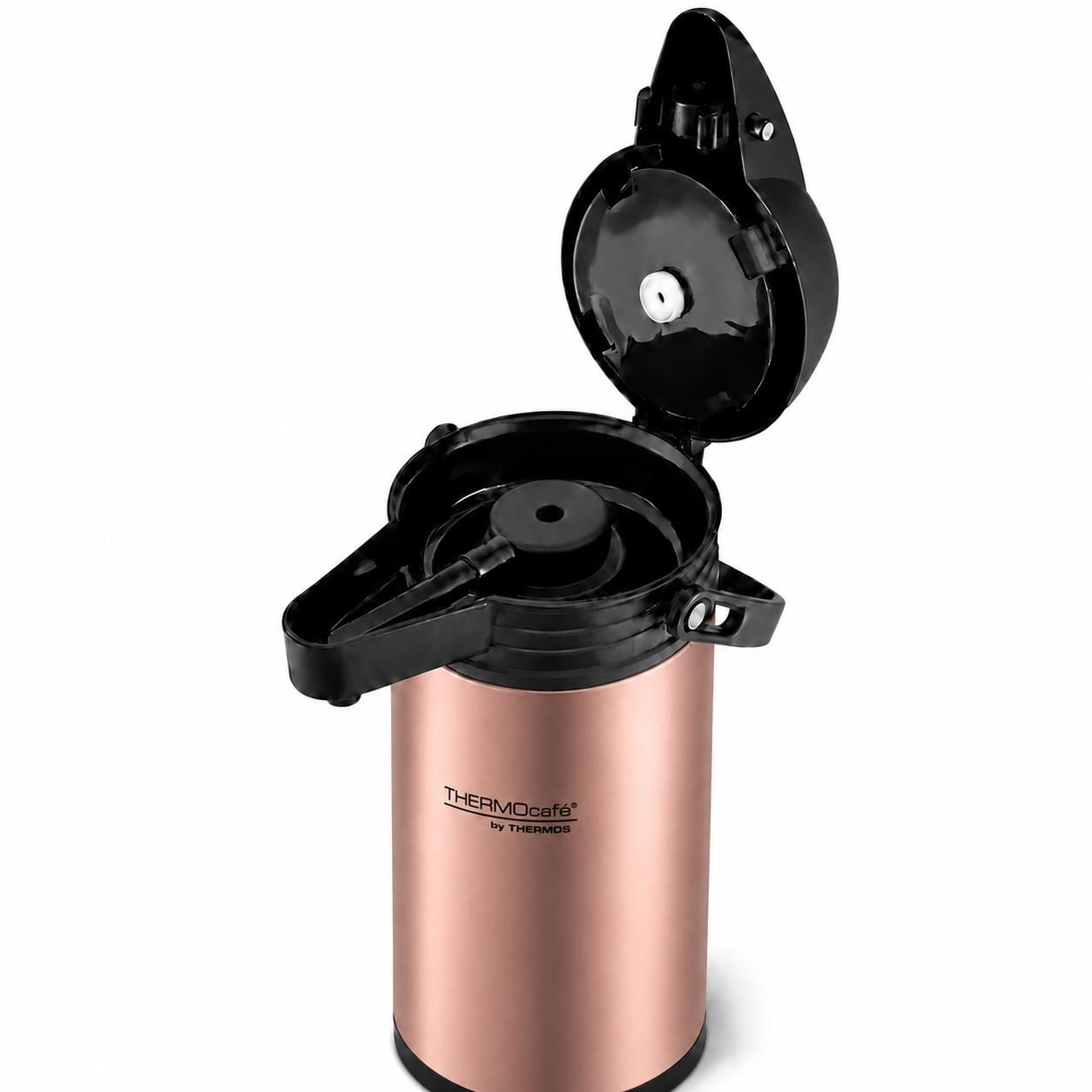 TERMO CON SIFON PARA LIQUIDOS 1.9L THERMOS JADO-19 ROSA GOLD - 4