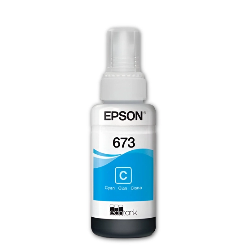 TINTA EPSON CYAN 673 ORIGINAL 70ML - 2