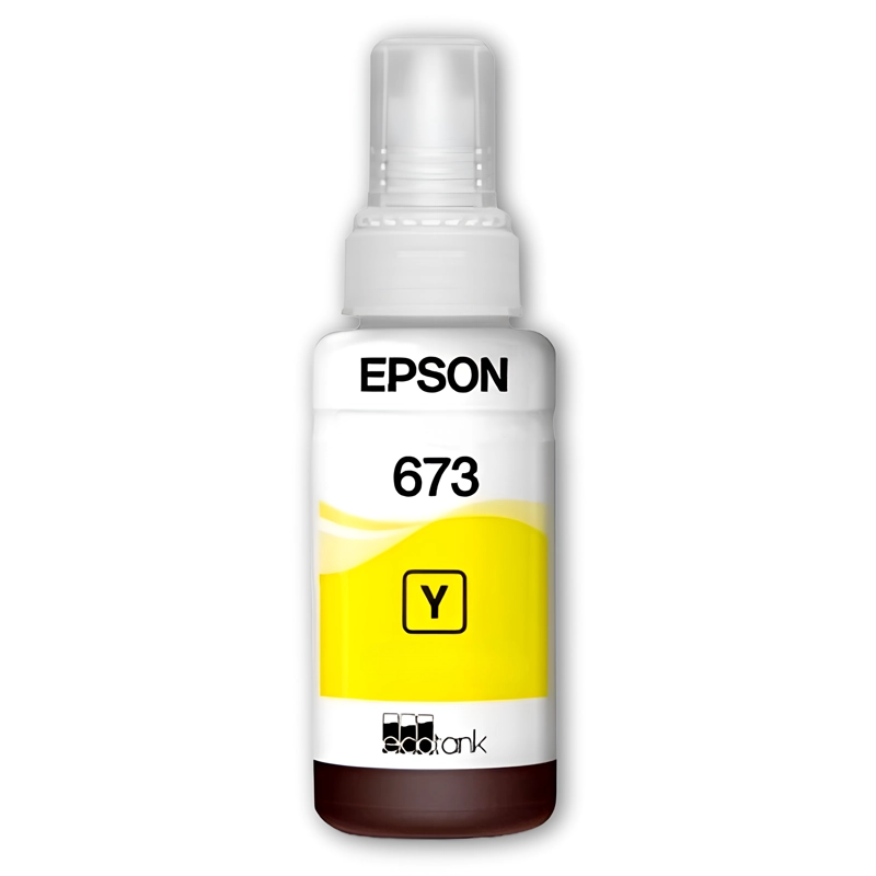 TINTA EPSON YELLOW 673 ORIGINAL 70ML - 2