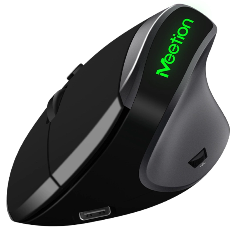 MOUSE VERTICAL RECARGABLE ERGONOMIC WIRELESS MEETION USB-C - 1