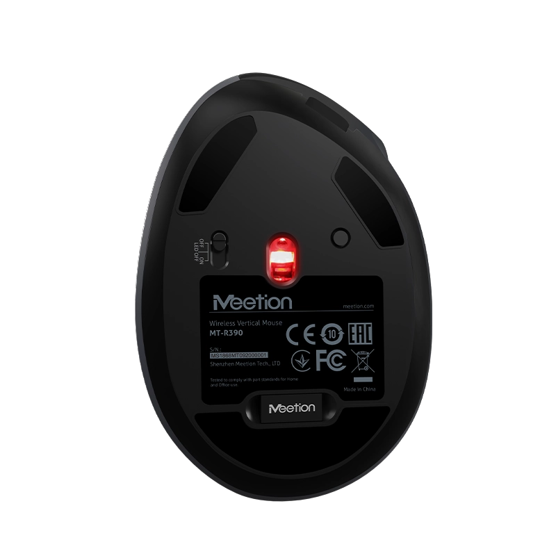 MOUSE VERTICAL RECARGABLE ERGONOMIC WIRELESS MEETION USB-C - 3