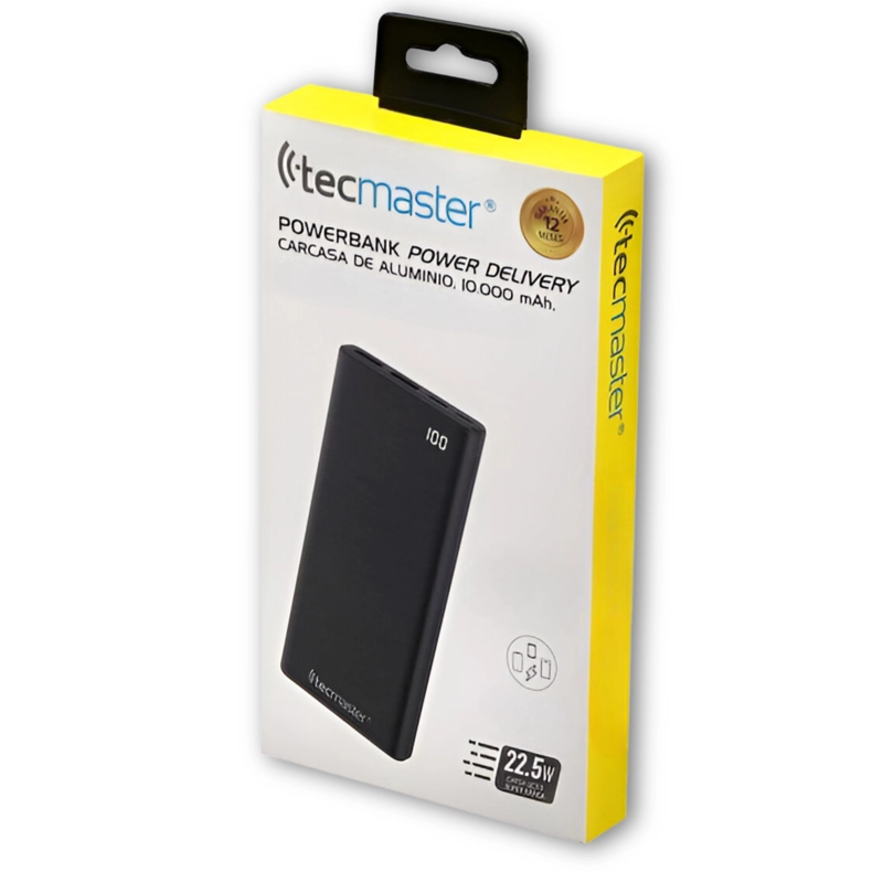 POWERBANK 10.000 MAH QC + PD ULTRA SLIM 20W DISPLAY LED - 7