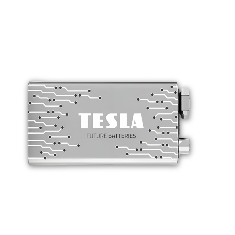 PACK 12 BATERIAS 9V TESLA SILVER+ ALCALINA HIGH POWER - 3