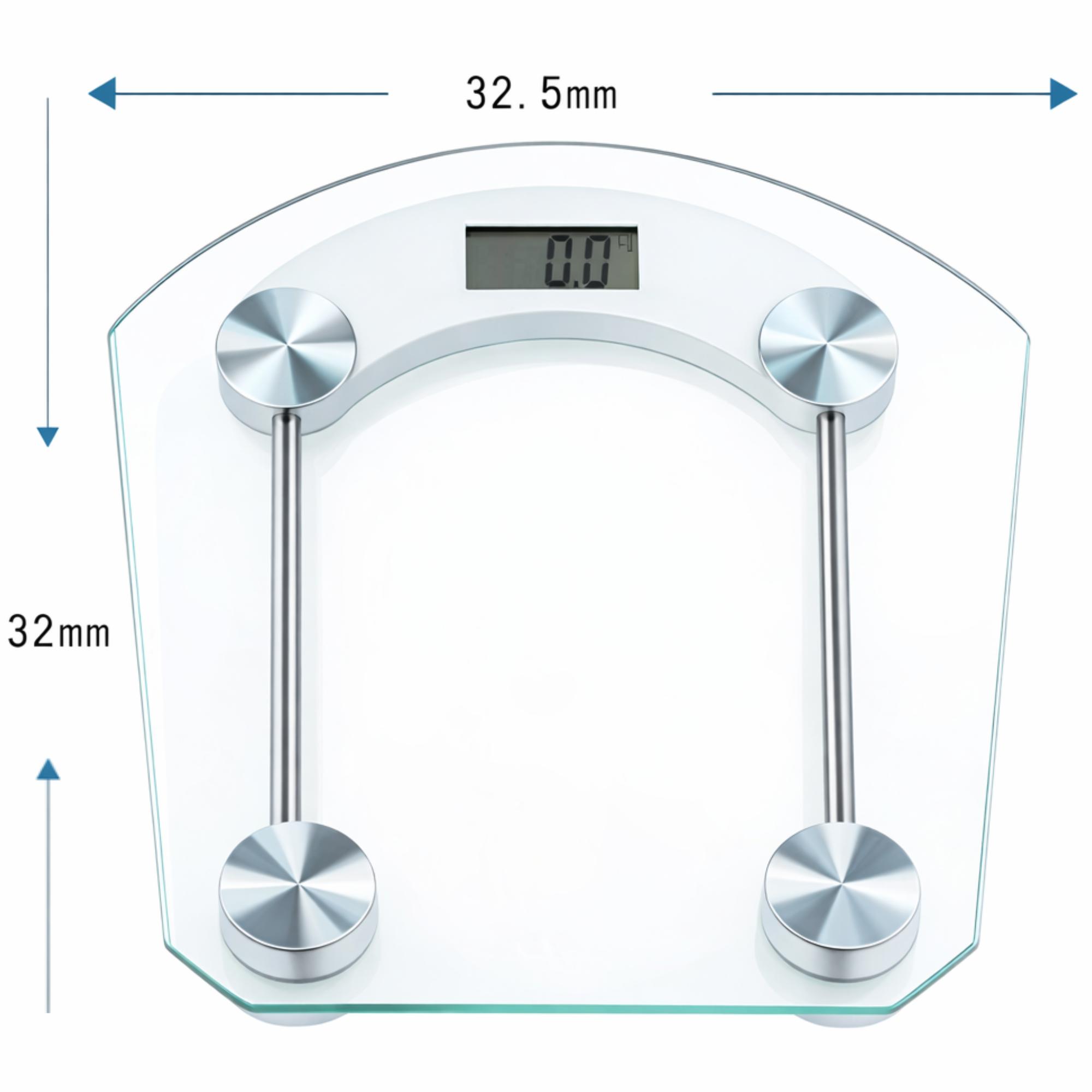 BALANZA DIGITAL PARA PERSONAS DE VIDRIO TEMPLADO 180KG WS36T - 3