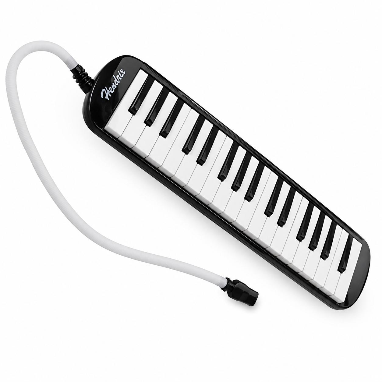 MELODICA DE VIENTO DE 37 NOTAS CON ESTUCHE DE SEGURIDAD + ACC - 6