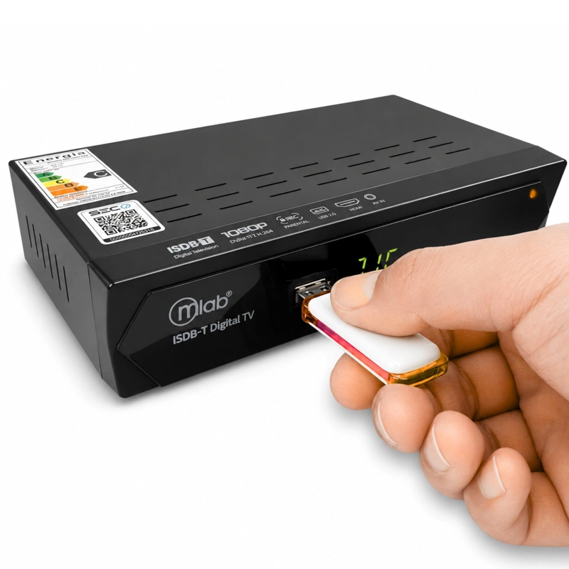 DECODIFICADOR DE SEÑAL DIGITAL PARA TV ISDB-T HIGH POWER - 3
