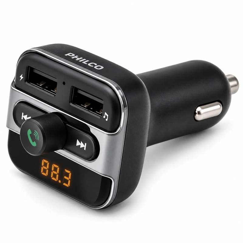 REPRODUCTOR DE MUSICA PARA AUTO - TRANSMISOR FM SMART BT400 - 2