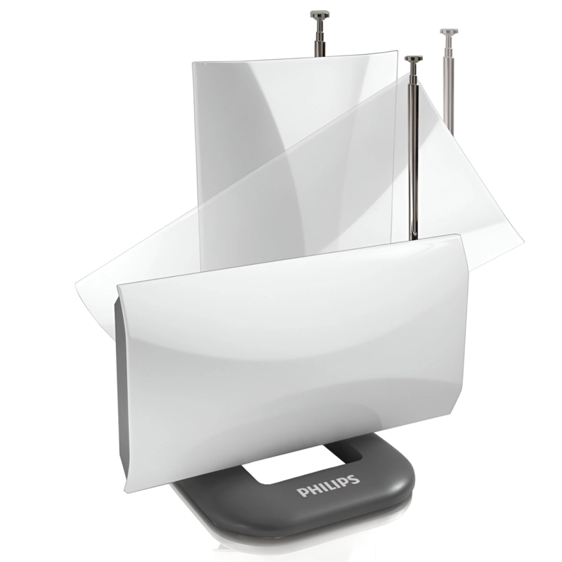 ANTENA DE TV DIGITAL 4K HDTV PHILIPS AMPLIFIED HIGH POWER - 2