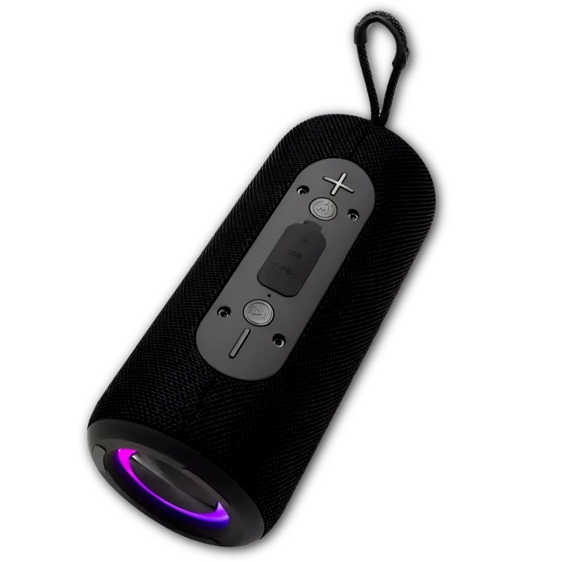 PARLANTE BLUETOOTH TRUE WIRELESS RGB + RADIO FM P468N +10W - 3