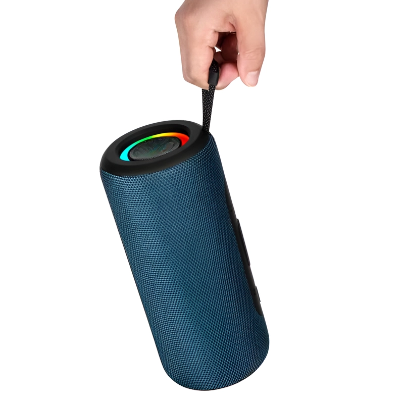 PARLANTE BLUETOOTH TRUE WIRELESS RGB + RADIO FM P468N +10W - 7