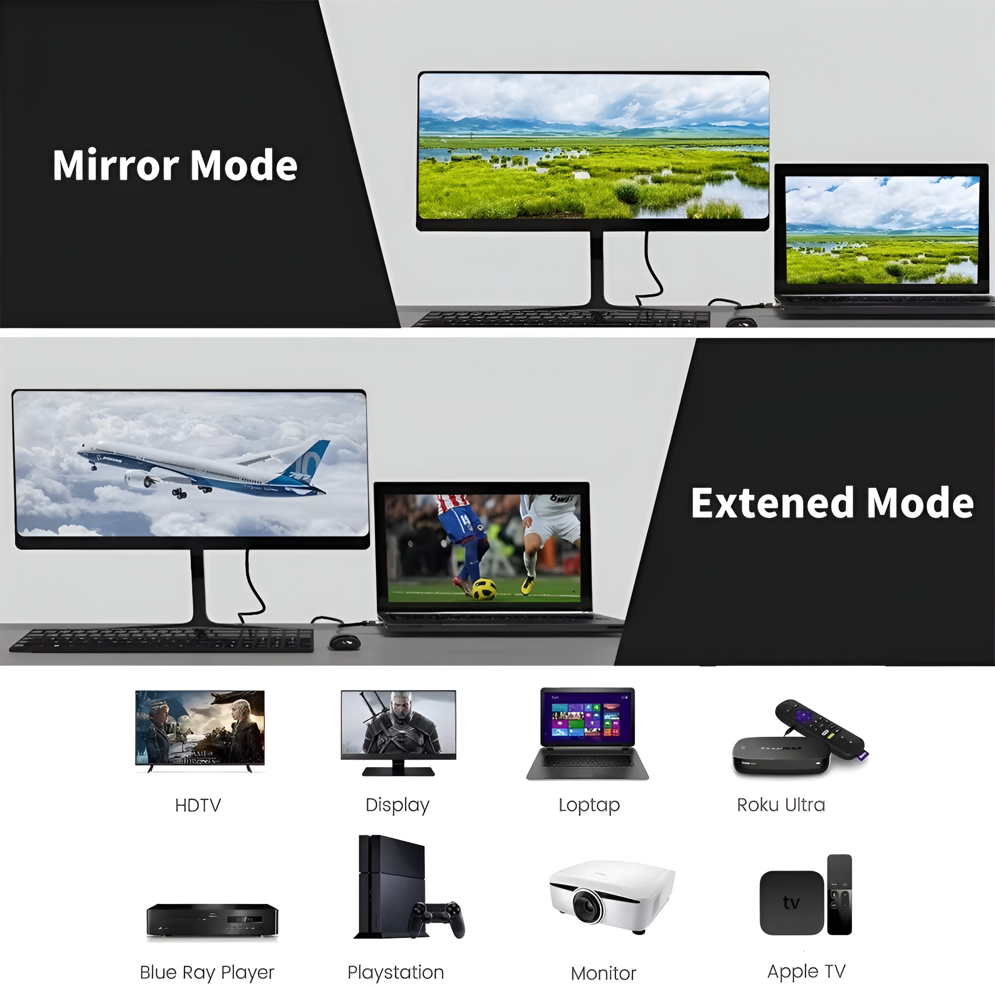 CABLE DISPLAYPORT 8K PROFESIONAL VIDEO 32GBPS + AUDIO 32-BIT - 4