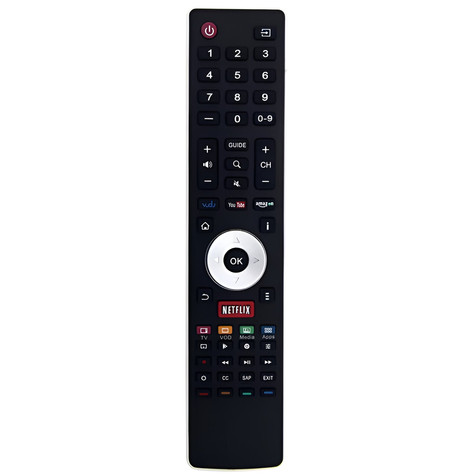CONTROL REMOTO PARA HISENSE SMART TV UNIVERSAL ULTIMA GEN - 1