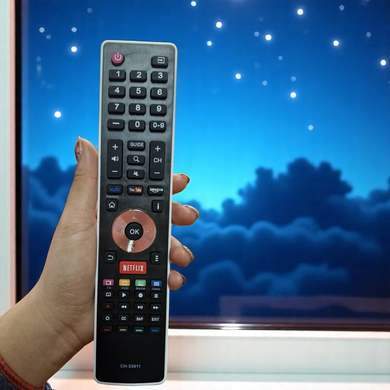 CONTROL REMOTO PARA HISENSE SMART TV UNIVERSAL ULTIMA GEN - 8