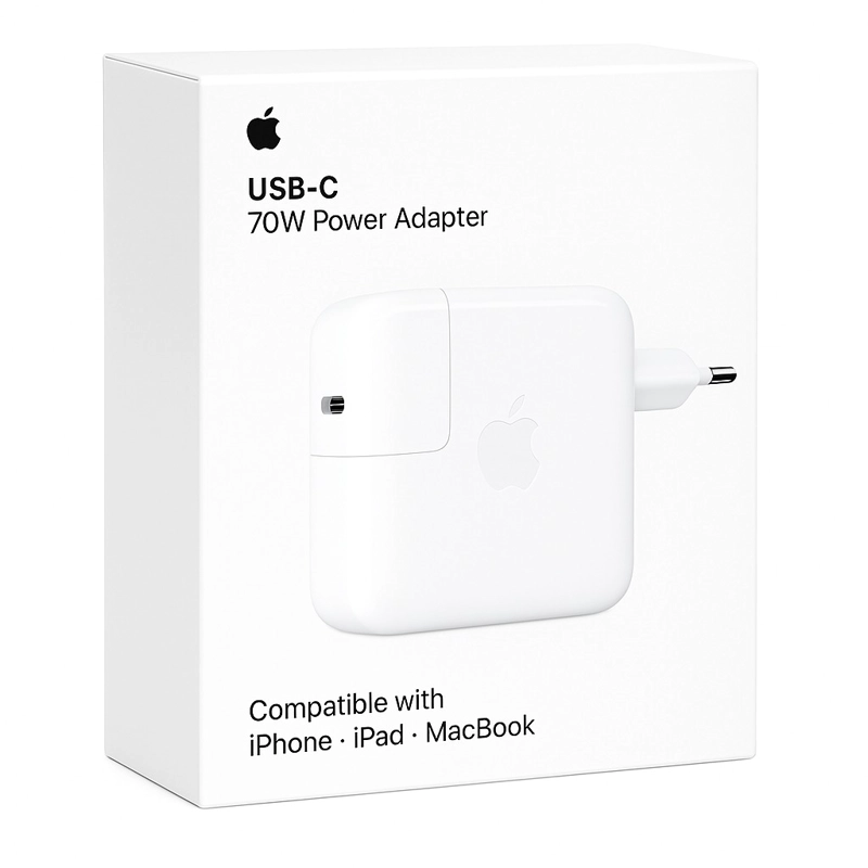 APPLE CARGADOR APPLE USB-C ORIGINAL POWER ADAPTER UNIVERSAL 70W