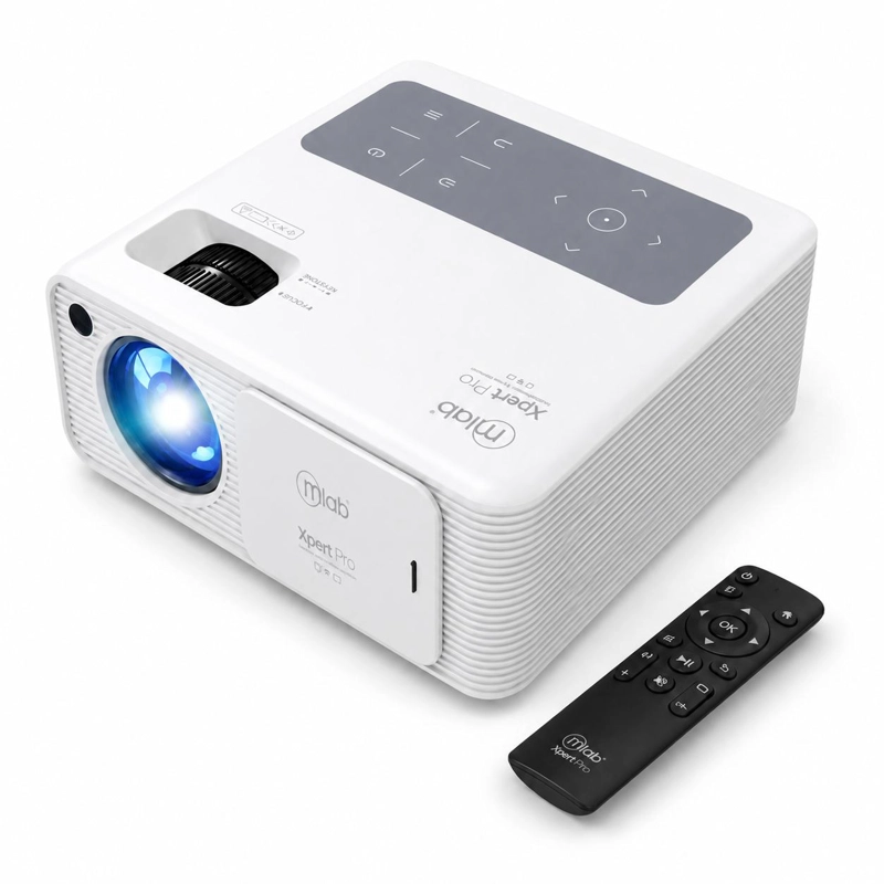 PROYECTOR EXPERT PRO FULL HD 230' 14400LM SCREEN MIRROR WIFI - 1