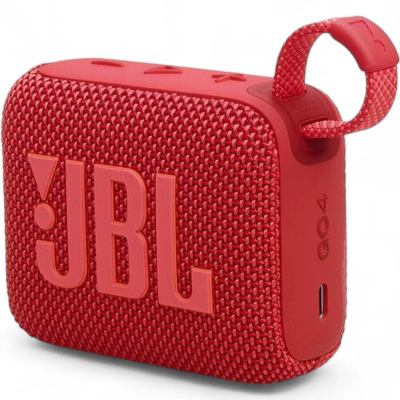 PARLANTE PORTATIL JBL GO 4 RED BLUETOOTH 5.3 WATERPROOF IP67 - 3